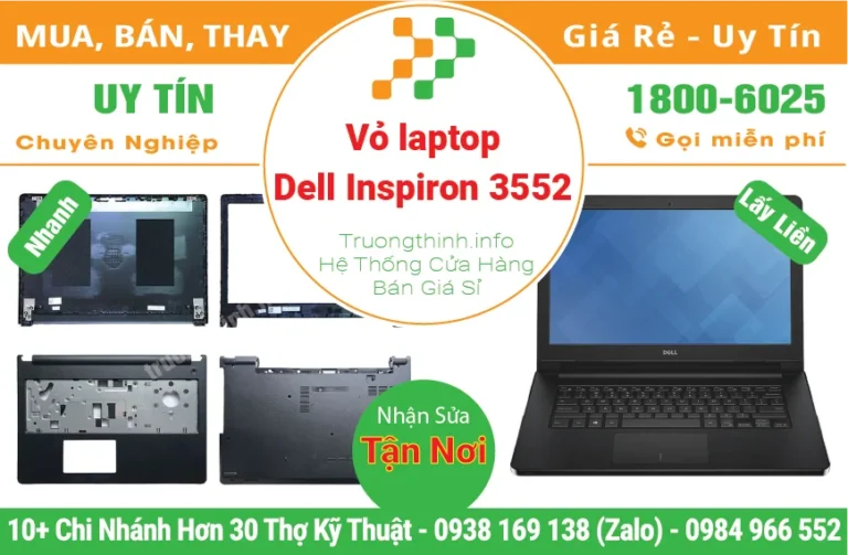Vỏ Laptop Dell Inspiron 3552