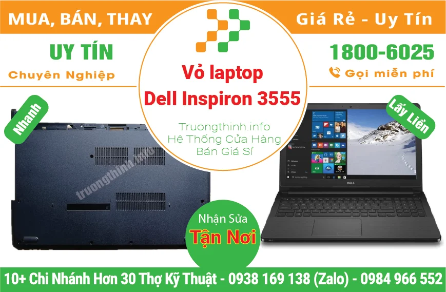 Vỏ Laptop Dell Inspiron 3555