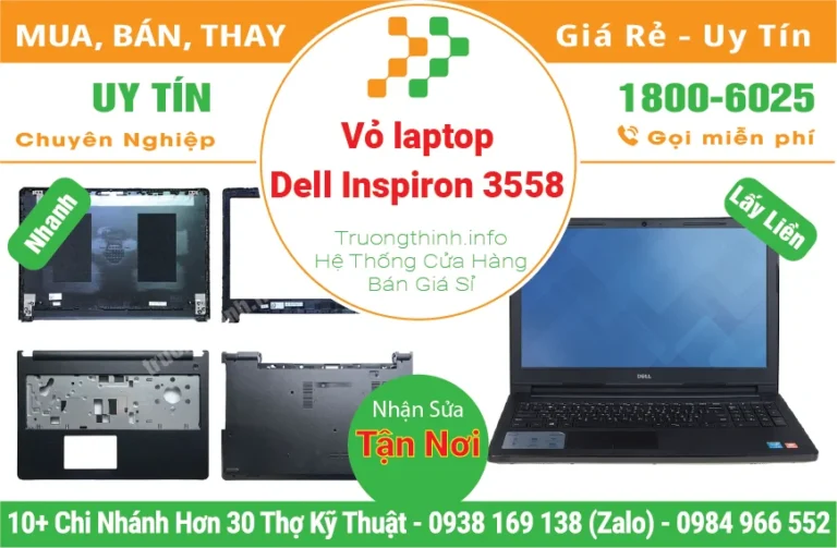 Vỏ Laptop Dell Inspiron 3558