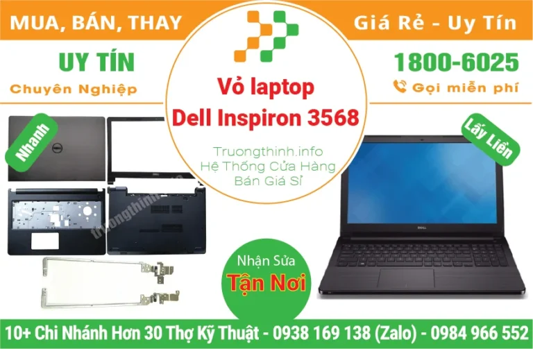 Vỏ Laptop Dell Inspiron 3568