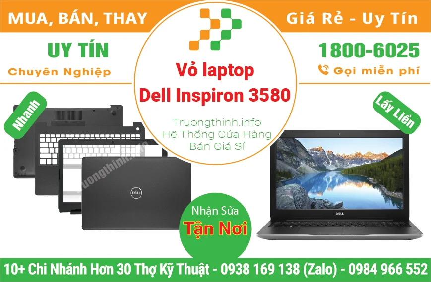 Vỏ Laptop Dell Inspiron 3580