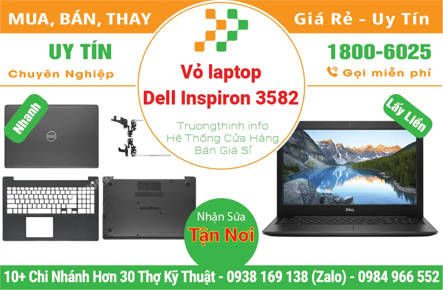 Vỏ Laptop Dell Inspiron 3582