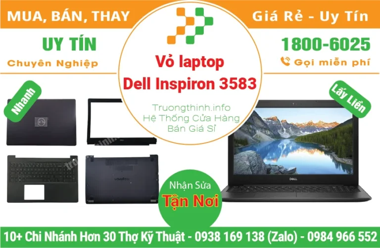 Vỏ Laptop Dell Inspiron 3583