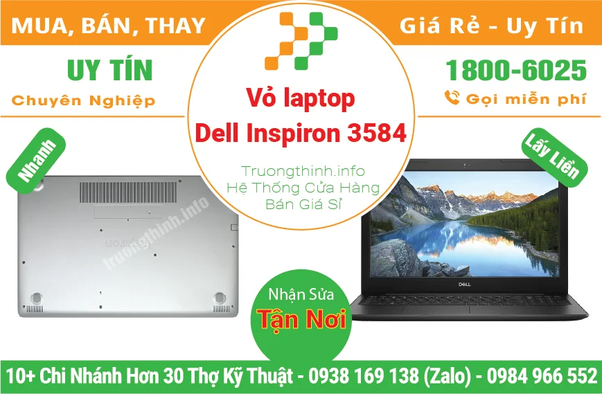 Vỏ Laptop Dell Inspiron 3584