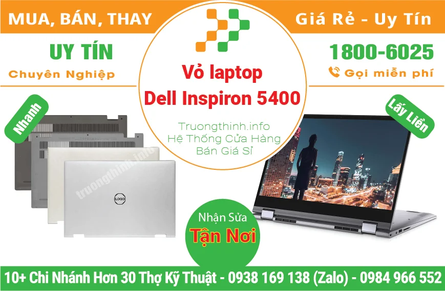 Thay Vỏ Laptop Dell Inspiron 5400