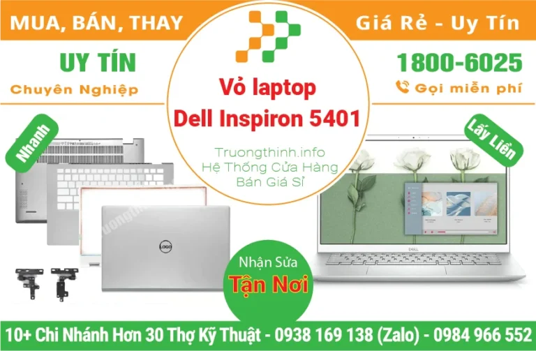 Vỏ Laptop Dell Inspiron 5401