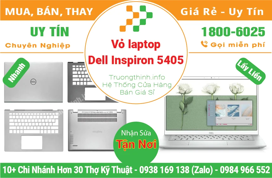 Thay Vỏ Laptop Dell Inspiron 5405