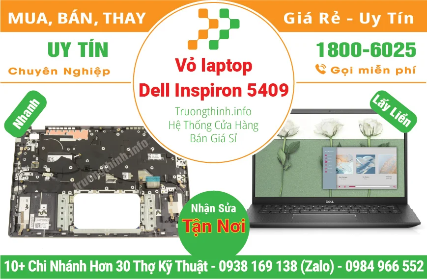 Vỏ Laptop Dell Inspiron 5409