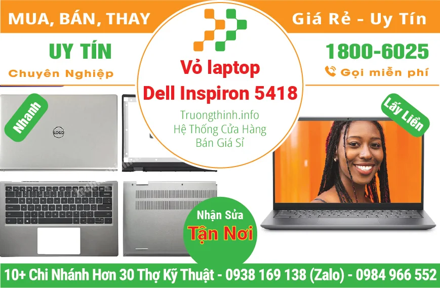 Vỏ Laptop Dell Inspiron 5418