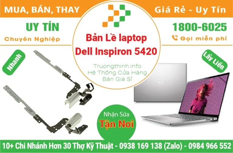Thay Bản Lề Laptop Dell Inspiron 14R 5420