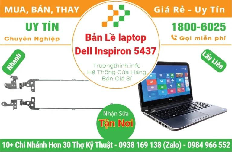 Thay Bản Lề Laptop Dell Inspiron 14R 5437