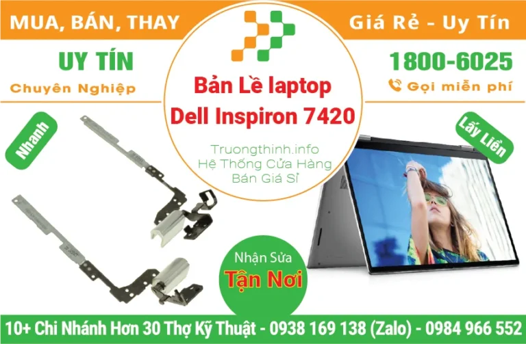 Thay Bản Lề Laptop Dell Inspiron 14R 7420