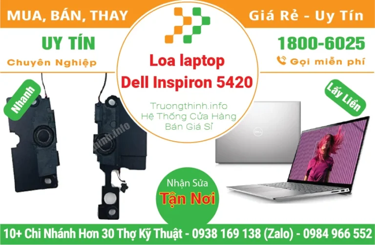 Thay Loa Laptop Dell Inspiron 14R 5420