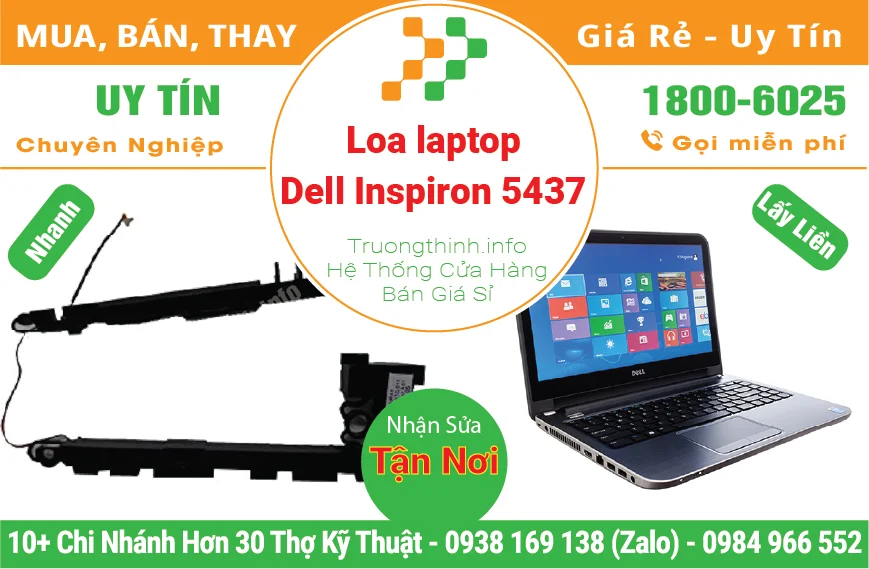 Loa Laptop Dell Inspiron 14R 5437