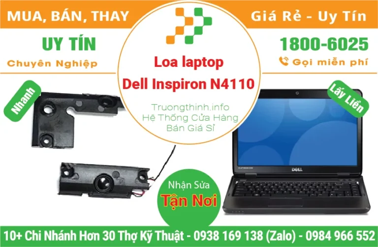 Thay Loa Laptop Dell Inspiron 14R N4110