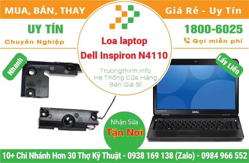 Loa Laptop Dell Inspiron 14R N4110