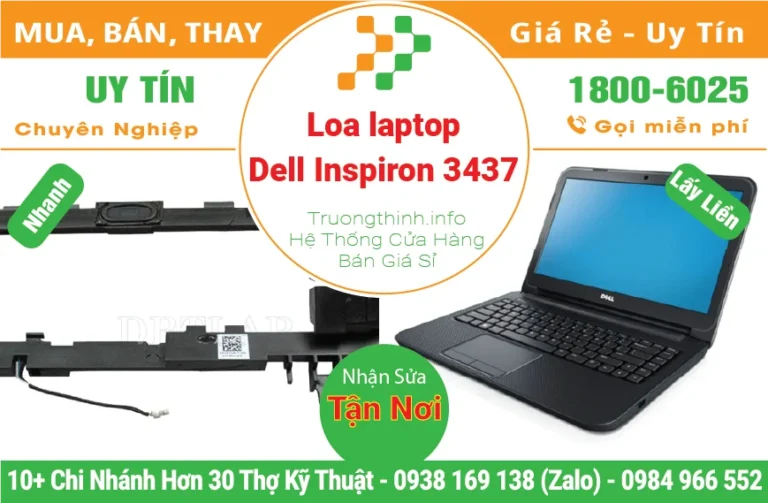 Thay Loa Laptop Dell Inspiron 3437