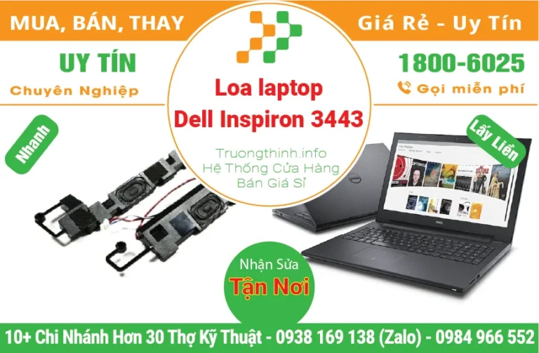 Thay Loa Laptop Dell Inspiron 3443