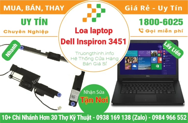 Thay Loa Laptop Dell Inspiron 3451