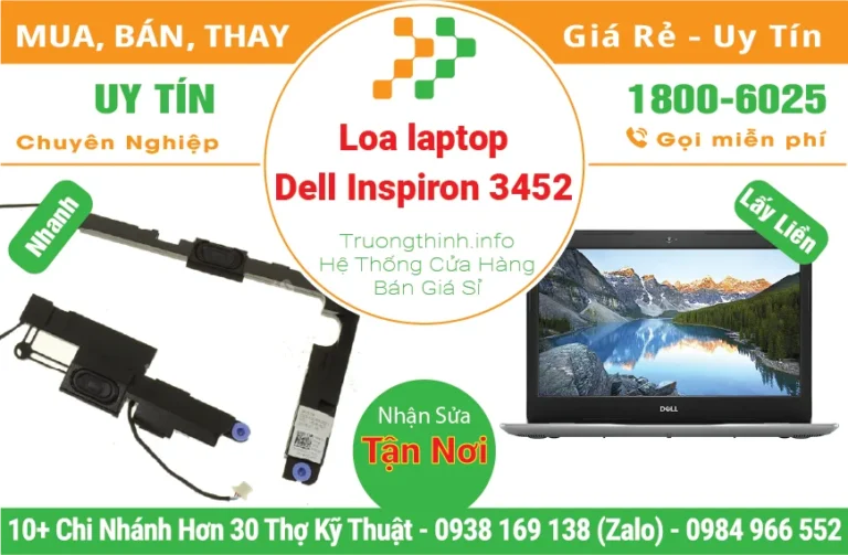 Thay Loa Laptop Dell Inspiron 3452