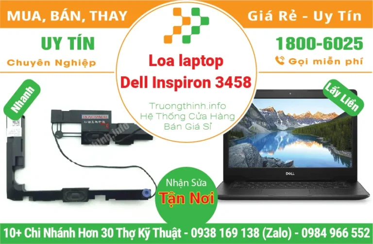 Thay Loa Laptop Dell Inspiron 3458