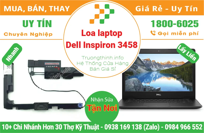 Loa Laptop Dell Inspiron 3458