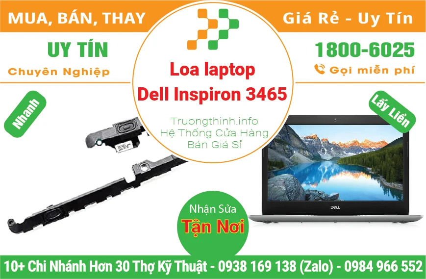 Thay Loa Laptop Dell Inspiron 3465