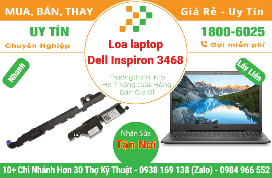 Thay Loa Laptop Dell Inspiron 3468