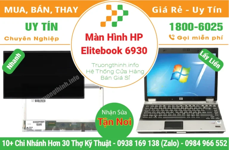 Thay Màn Hình Laptop HP Elitebook 6930