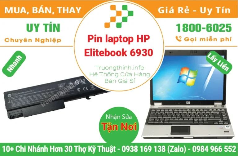 Thay Pin Laptop HP Elitebook 6930