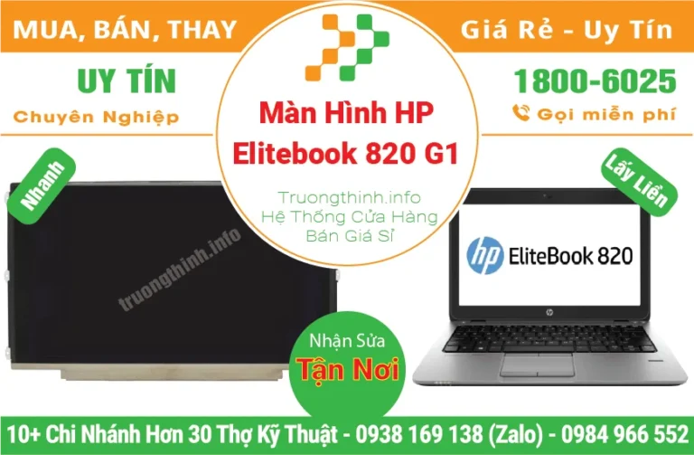 Thay Màn Hình Laptop HP Elitebook 820 G1