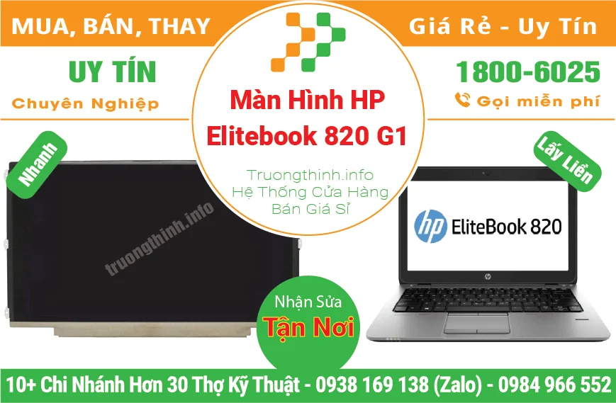 Màn Hình Laptop HP Elitebook 820 G1