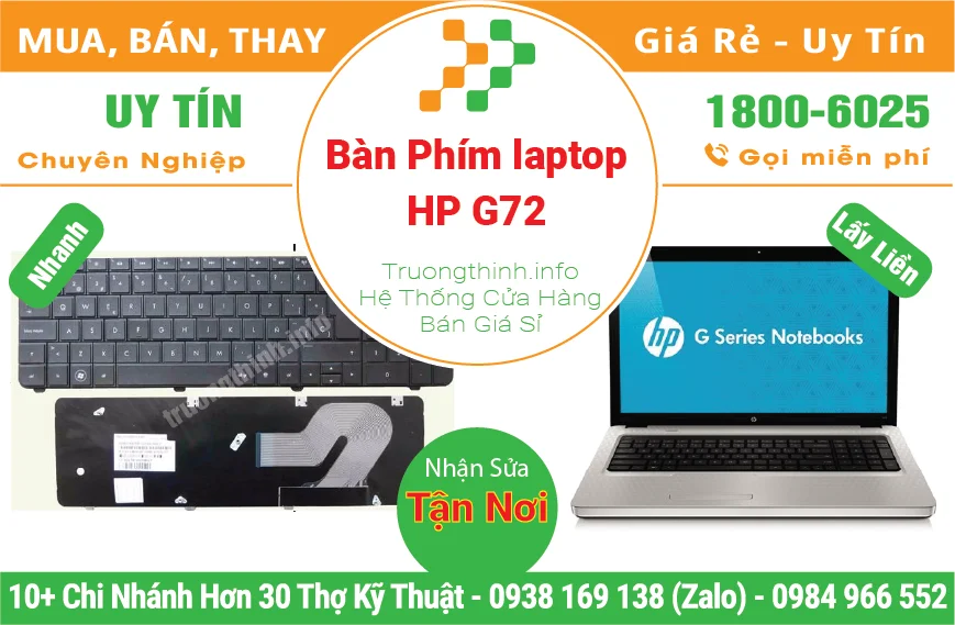 Bàn Phím Laptop HP G72