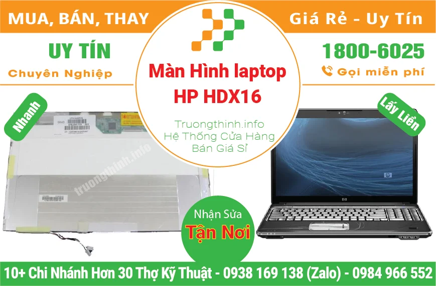Màn Hình Laptop HP HDX16