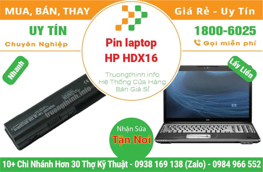 Pin Laptop HP HDX16