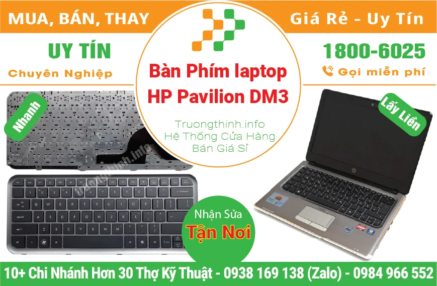 Bàn Phím Laptop HP Pavilion DM3