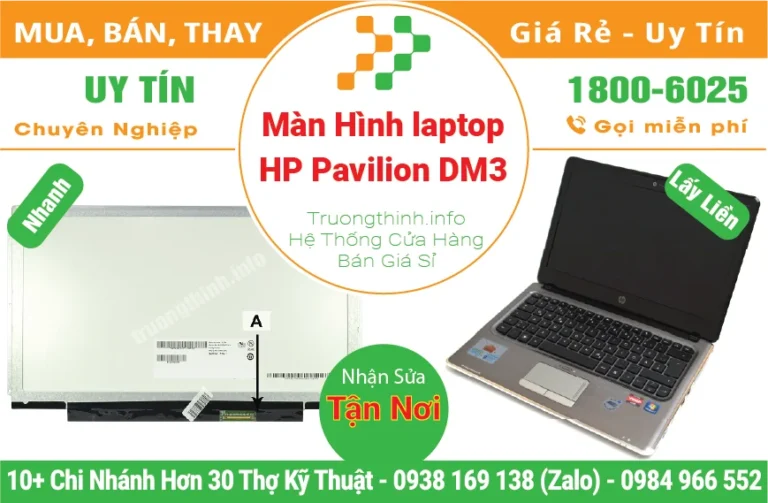 Thay Màn Hình Laptop HP Pavilion DM3