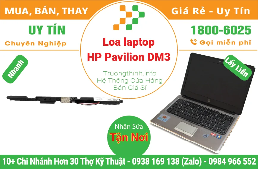 Thay Loa Laptop HP Pavilion DM3