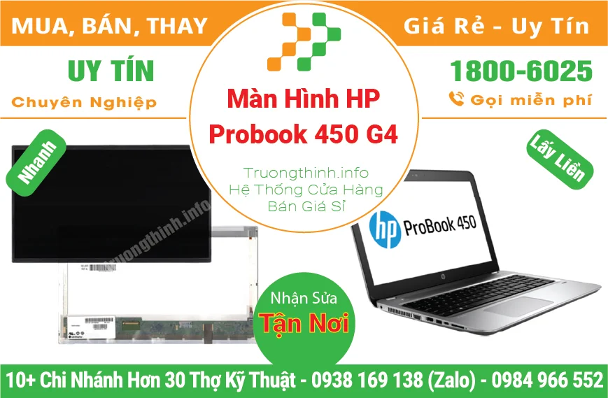 Màn Hình Laptop HP Probook 450 G4