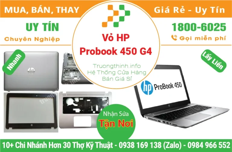 Thay Vỏ Laptop HP Probook 450 G4