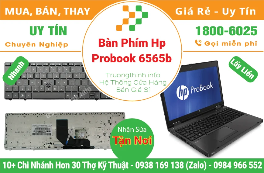 Bàn Phím Laptop Hp Probook 6565b