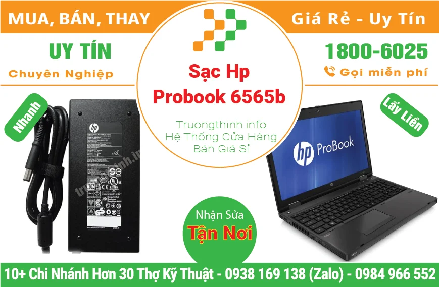 Thay Sạc Laptop Hp Probook 6565b