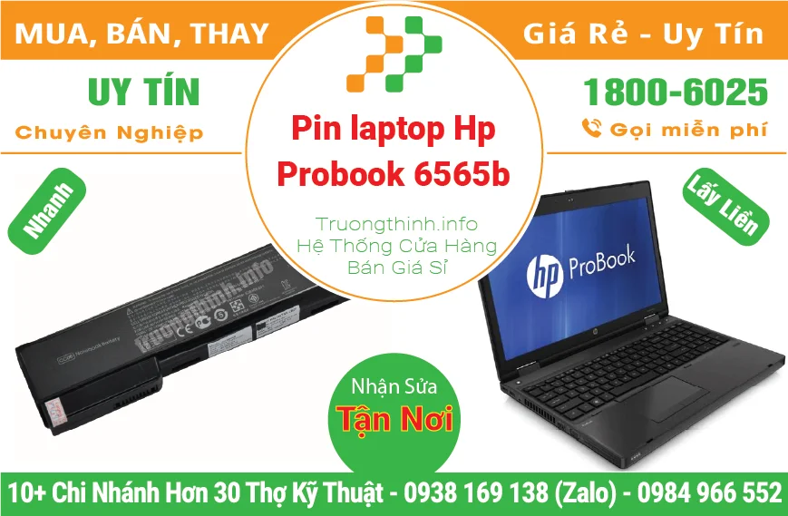 Pin Laptop Hp Probook 6565b