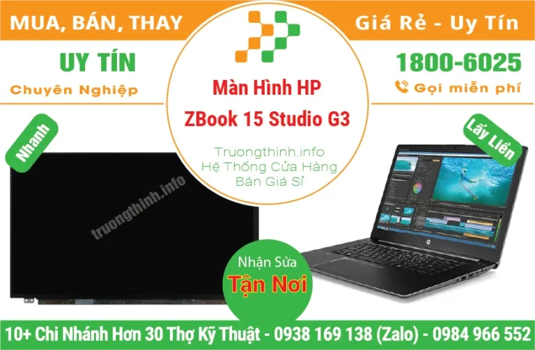 Thay Màn Hình Laptop HP ZBook 15 Studio G3