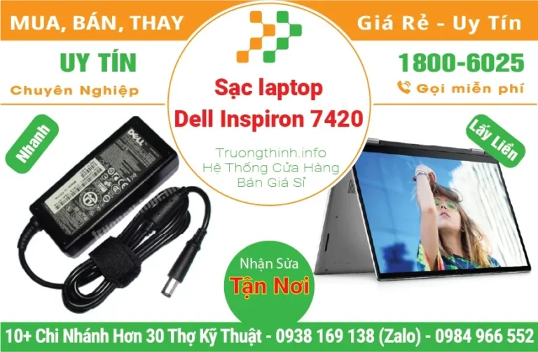 Thay Sạc Laptop Dell Inspiron 14R 7420