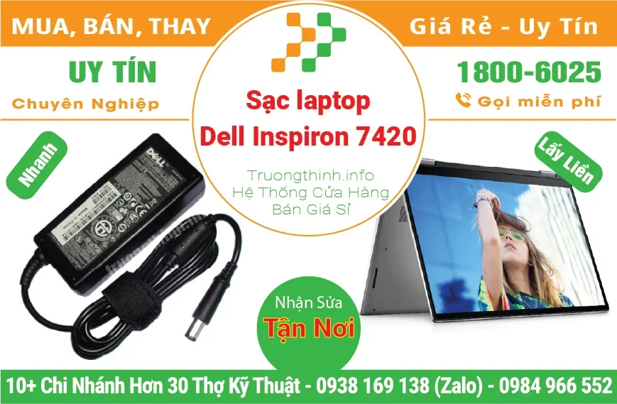 Sạc Laptop Dell Inspiron 14R 7420