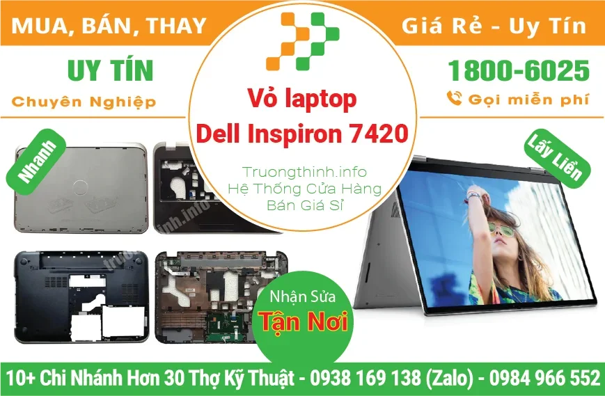 Vỏ Laptop Dell Inspiron 14R 7420