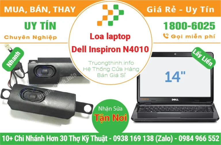 Thay Loa Laptop Dell Inspiron 14R N4010