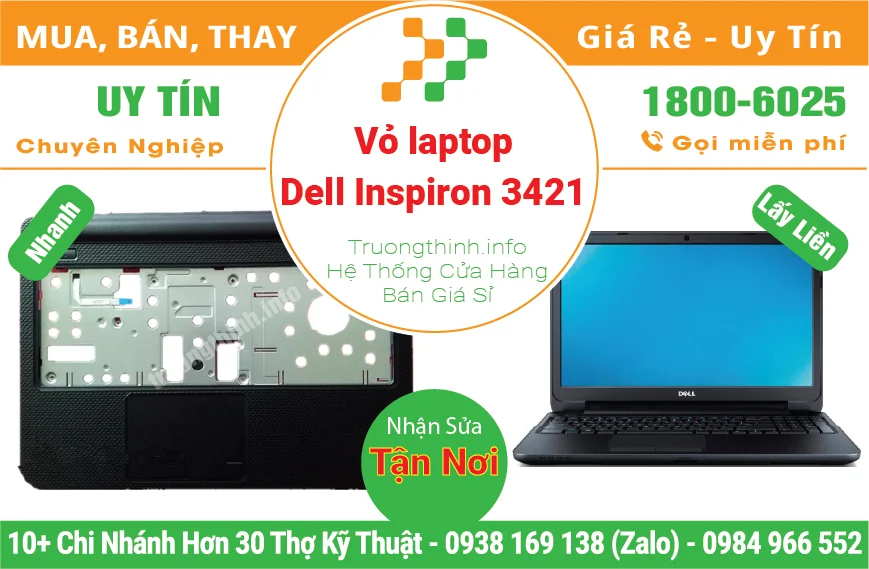 Vỏ Laptop Dell Inspiron 3421