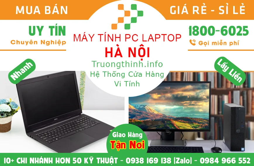Bán máy tính PC laptop ở Hà Nội
